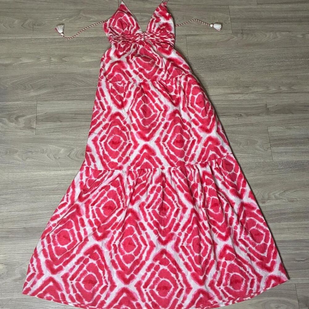 Scotch-soda Women's Pink and Red Dress